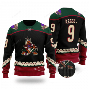 Arizona Coyotes NHL Clayton Keller 9 Ugly Sweater Ugly Sweater