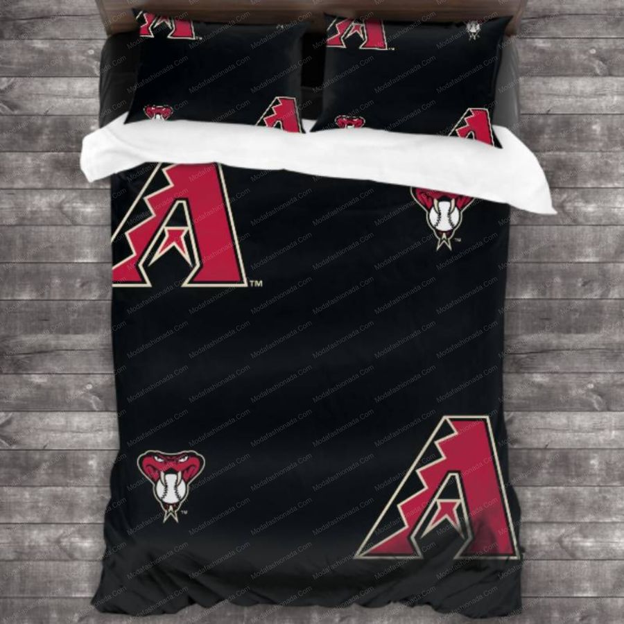 Arizona Diamondbacks MLB Baseball National League Sport 19 Bedding Set – Duvet Cover – 3D New Luxury – Twin Full Queen King Size Comforter Cover