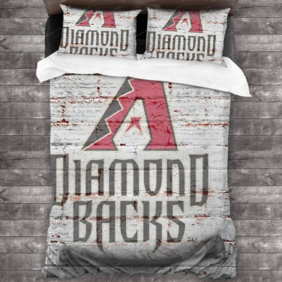 Arizona Diamondbacks MLB Baseball National League Sport 7 Bedding Set – Duvet Cover – 3D New Luxury – Twin Full Queen King Size Comforter Cover