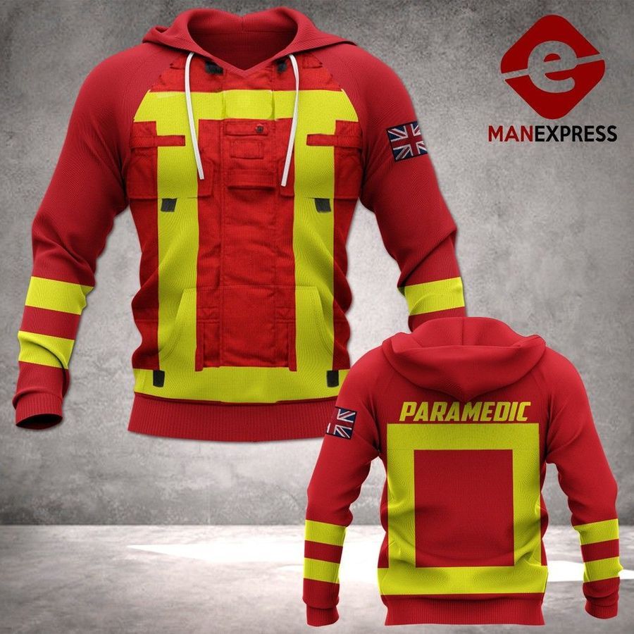 Armor LMT British EMS Paramedic 3D Hoodie For Men For Women All Over Printed Hoodie