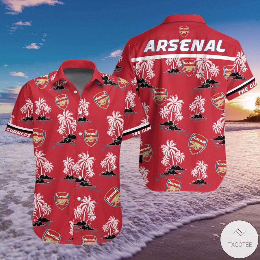 Arsenal Fc Hawaiian Shirt