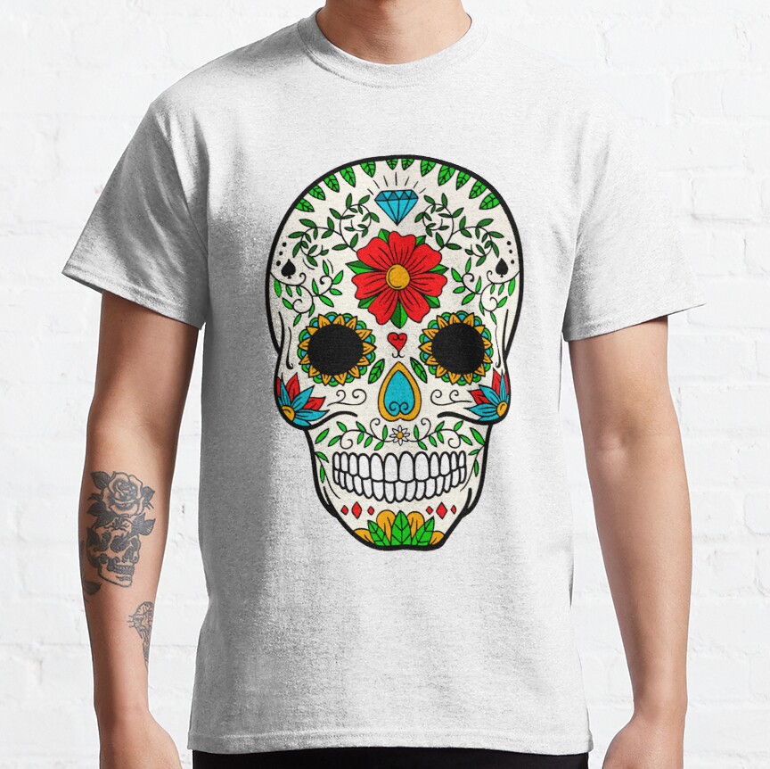 Artistic skull bone Classic T-Shirt