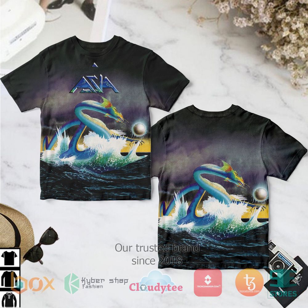 ASIA band Water fall 3D Shirt – LIMITED EDITION