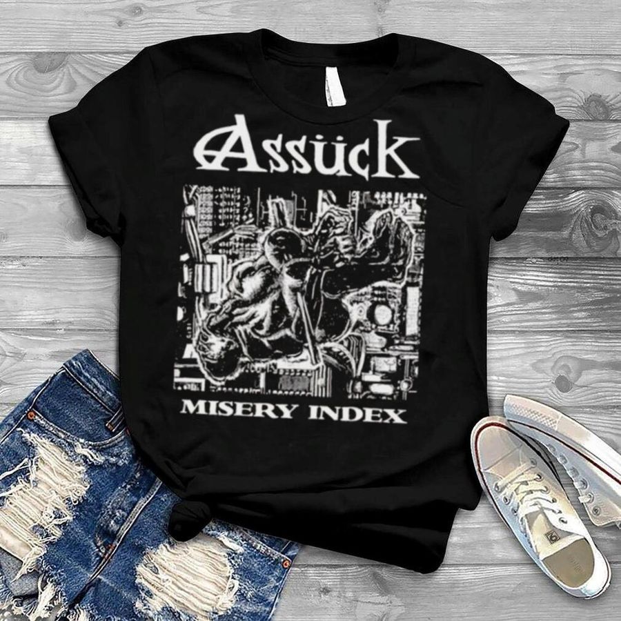 Assuck Grindcore Rock Band shirt