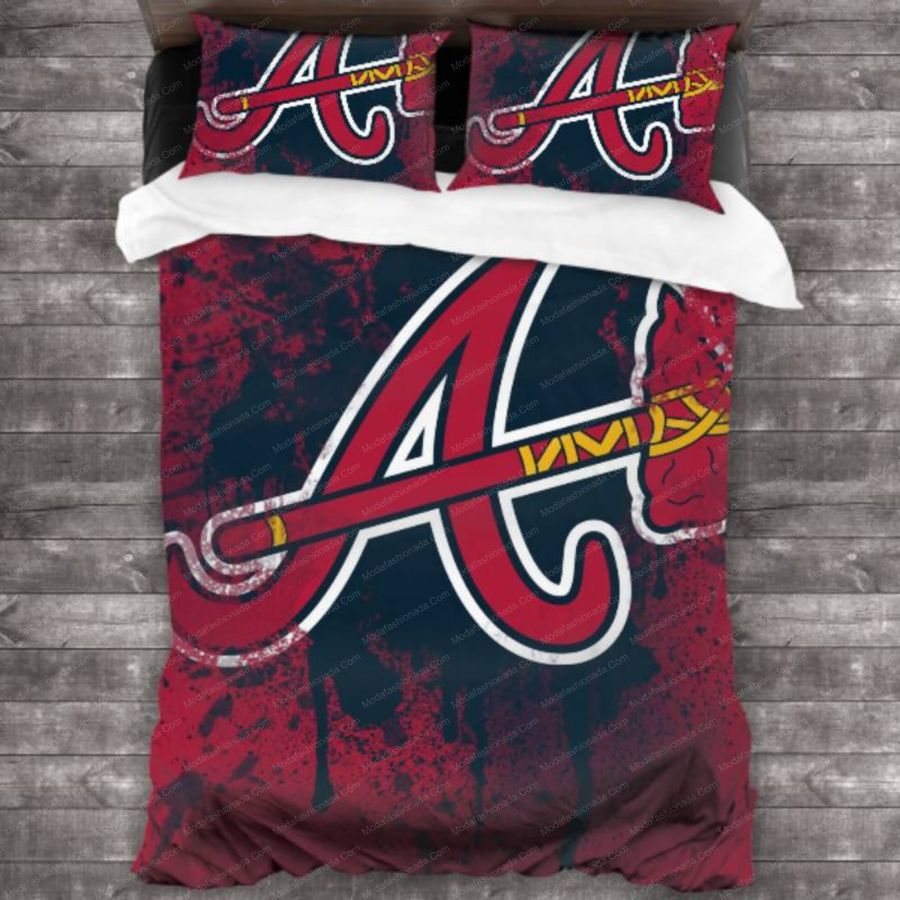 Atlanta Braves Baseball Sport 14 Bedding Set – Duvet Cover – 3D New Luxury – Twin Full Queen King Size Comforter Cover