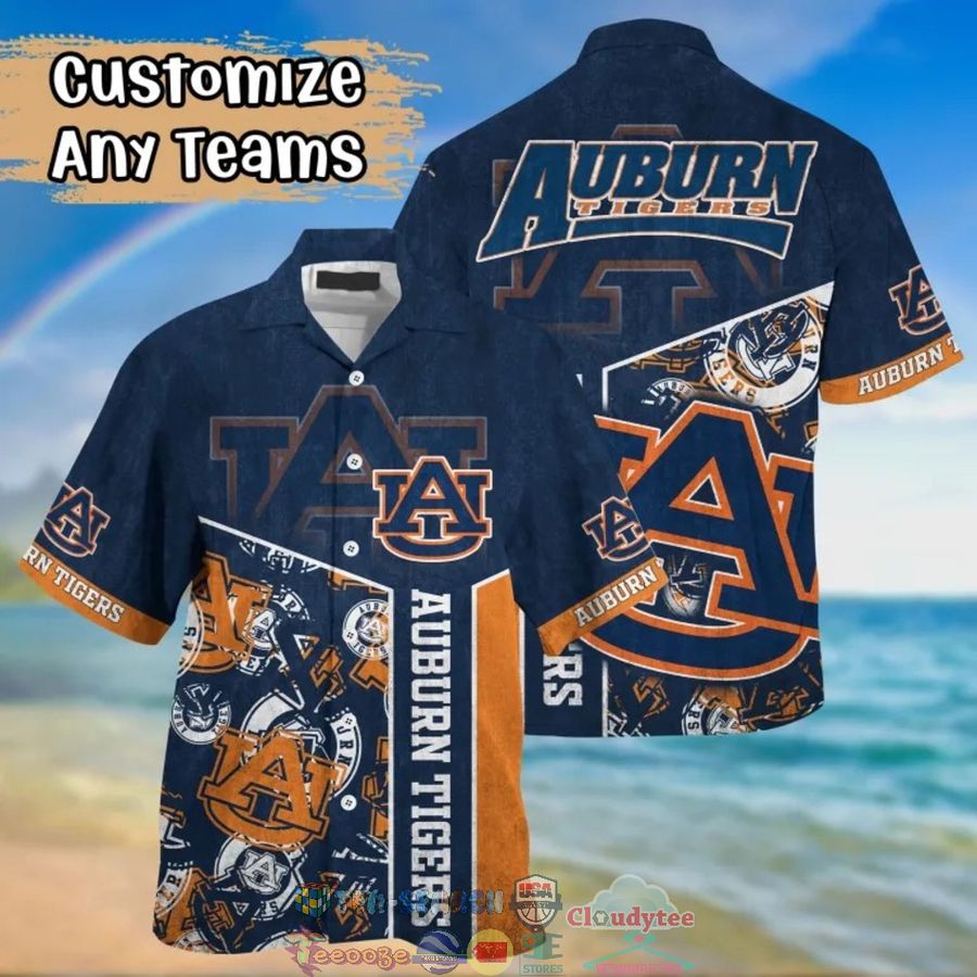 Auburn Tigers Logo NCAA Hawaiian Shirt – Saleoff