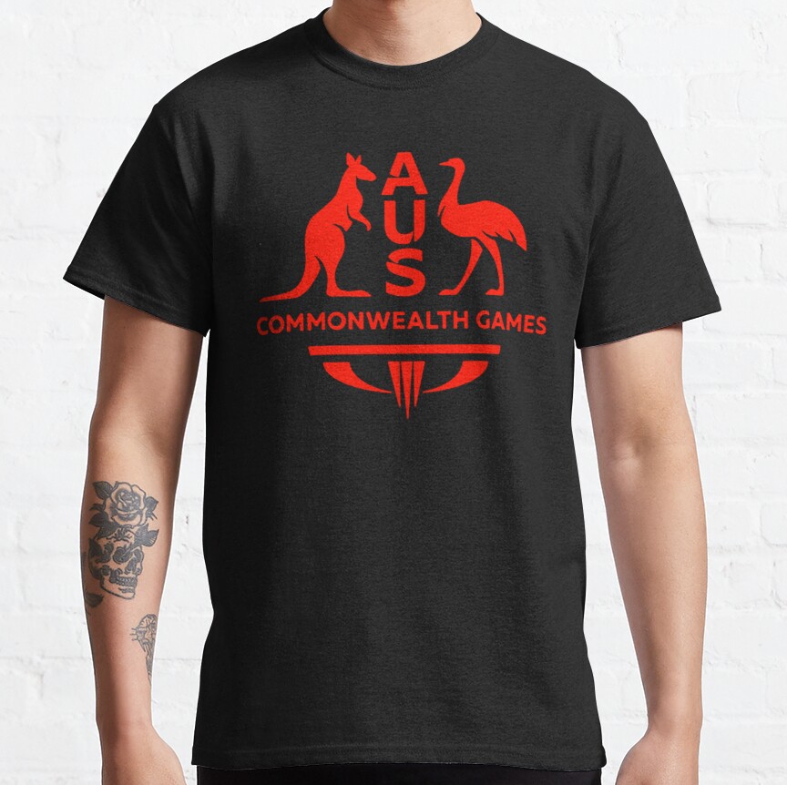 Aus Commonwealth Games red logo Classic T-Shirt