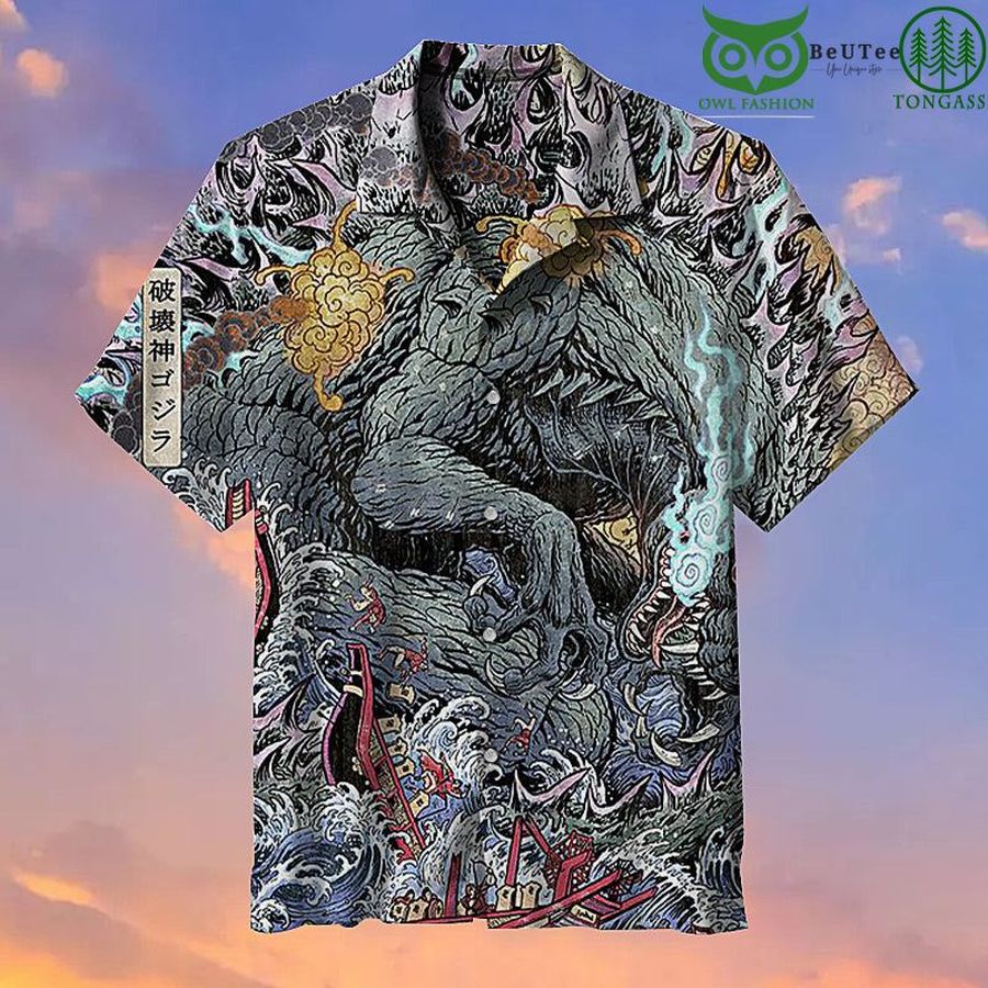 Austin Celebrates Godzilla's Global Impact Hawaiian shirt