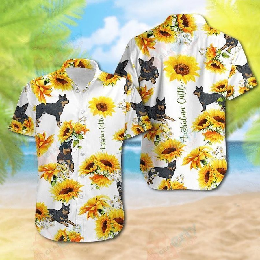 Australian Cattle Dog Hawaiian Shirt Pre13599, Hawaiian shirt, beach shorts, One-Piece Swimsuit, Polo shirt, funny shirts, gift shirts, Graphic Tee