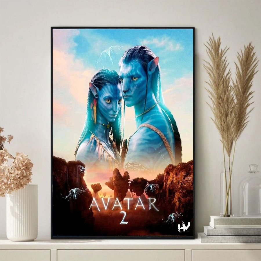 Avatar 2 The Way of Water 2022 Poster, Avatar 2 Coming Soon 2022 Poster New Movie 2022 Poster Wall Art Print