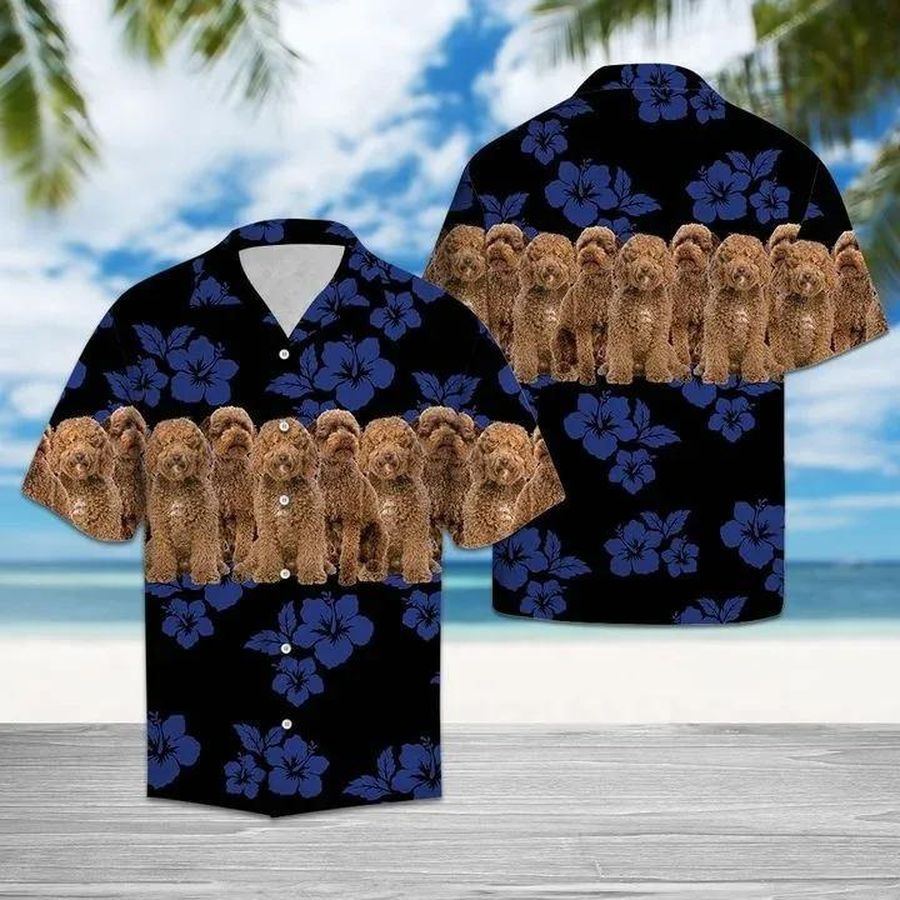 Awesome Labradoodle Hawaiian Shirt Pre13554, Hawaiian shirt, beach shorts, One-Piece Swimsuit, Polo shirt, funny shirts, gift shirts, Graphic Tee
