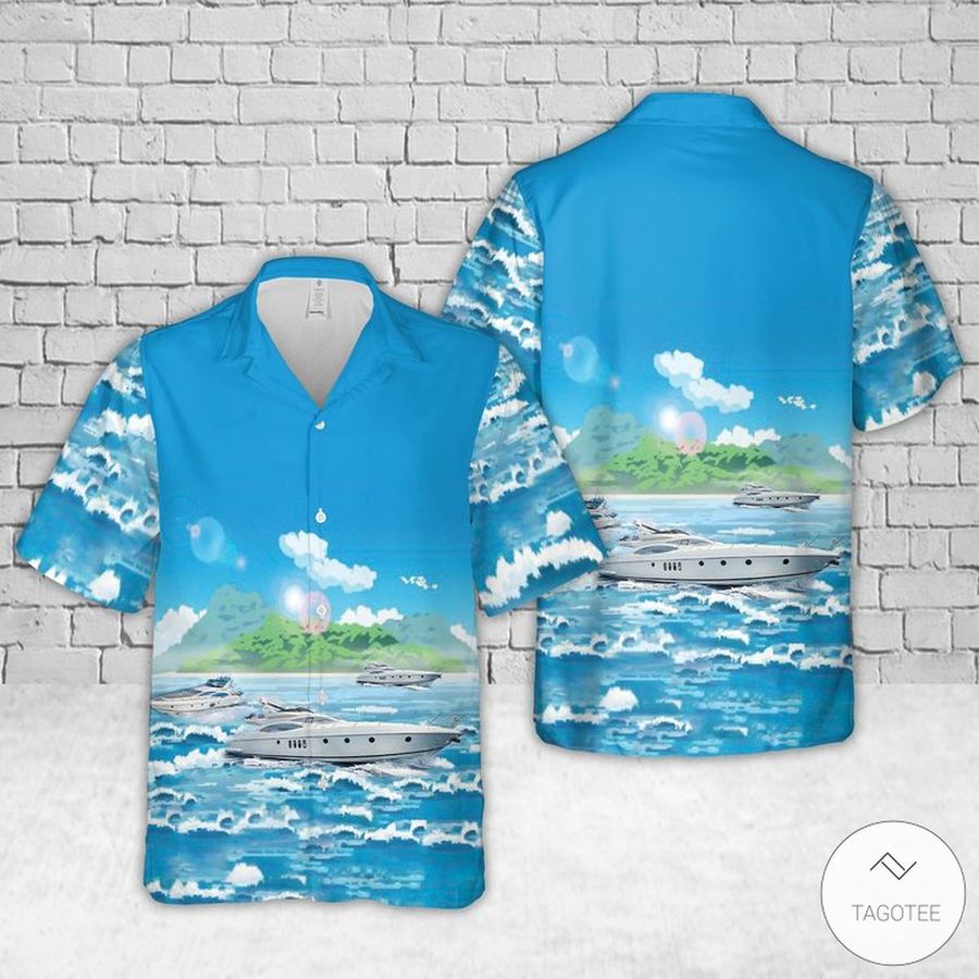Azimut 68 Hawaiian Shirts