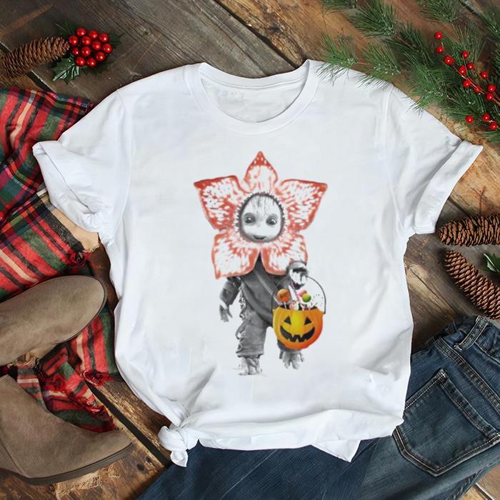 Baby Groot Pumpkin Happy Halloween 2022 Shirt