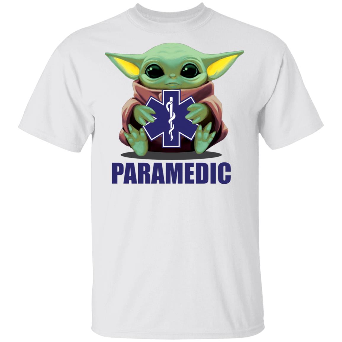 Baby Yoda And Paramedic Shirt, Hoodie