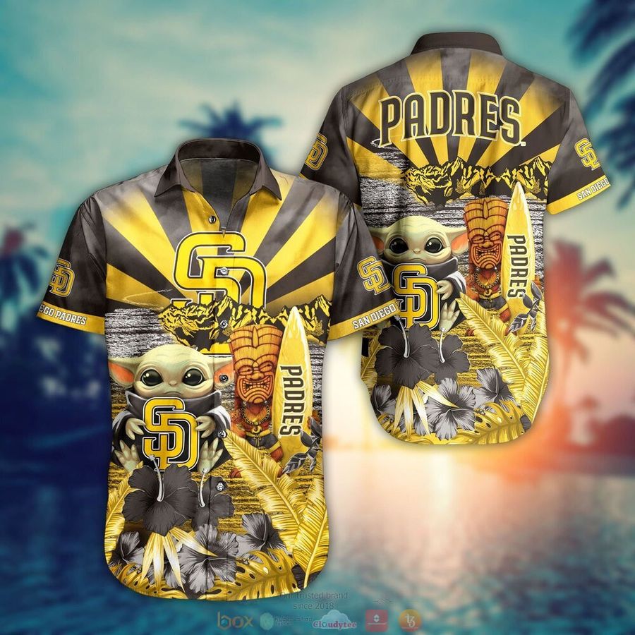 San Diego Padres MLB Hawaiian Shirt Custom Hawaii Shirt For Men Women Gift  For Fans - T-shirts Low Price