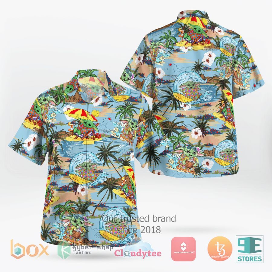 Baby Yoda Star Wars Hawaiian Shirt, Shorts – LIMITED EDITION