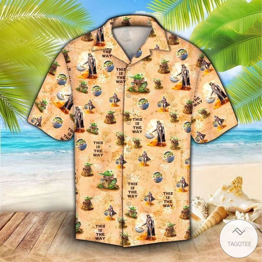 Baby Yoda This Is The Way The Mandalorian Hawaiian Shirt
