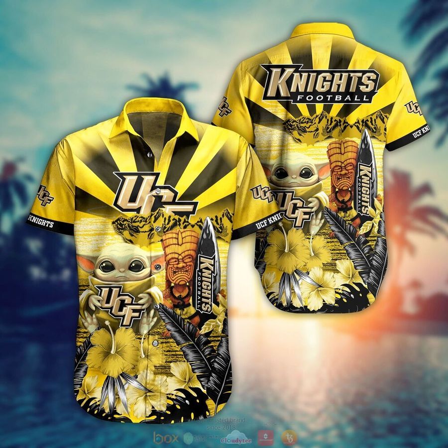 Baby Yoda Ucf Knights Hawaiian Shirt