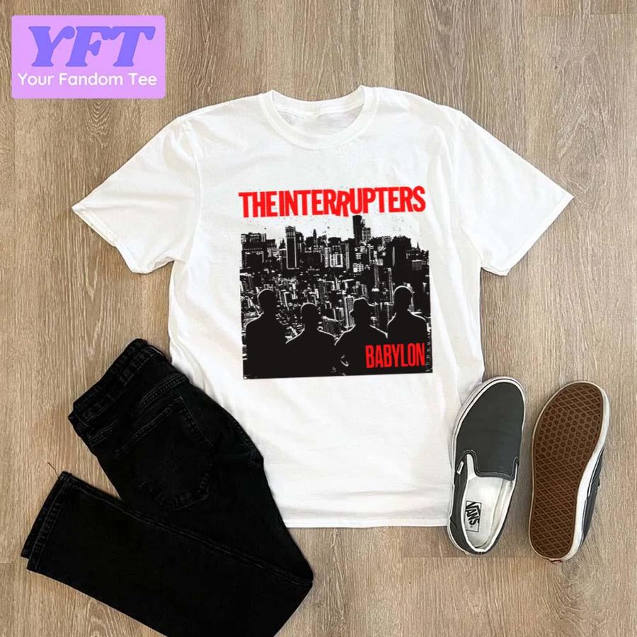Babylon Black City Punk Rock Ska The Interrupters Unisex T-Shirt