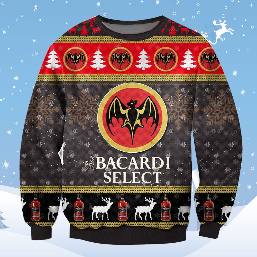 Bacardi Select Rum Ugly Sweater