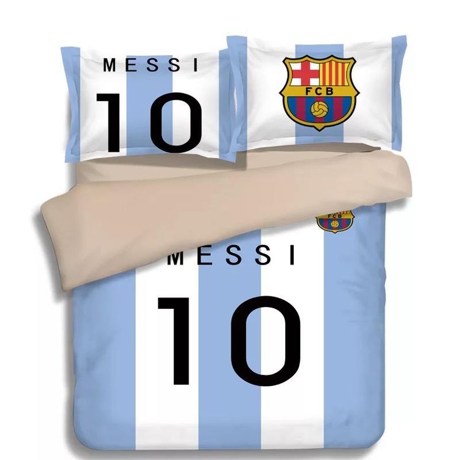 Barcelona Messi 10 Football Club #10 Duvet Cover Quilt Cover
