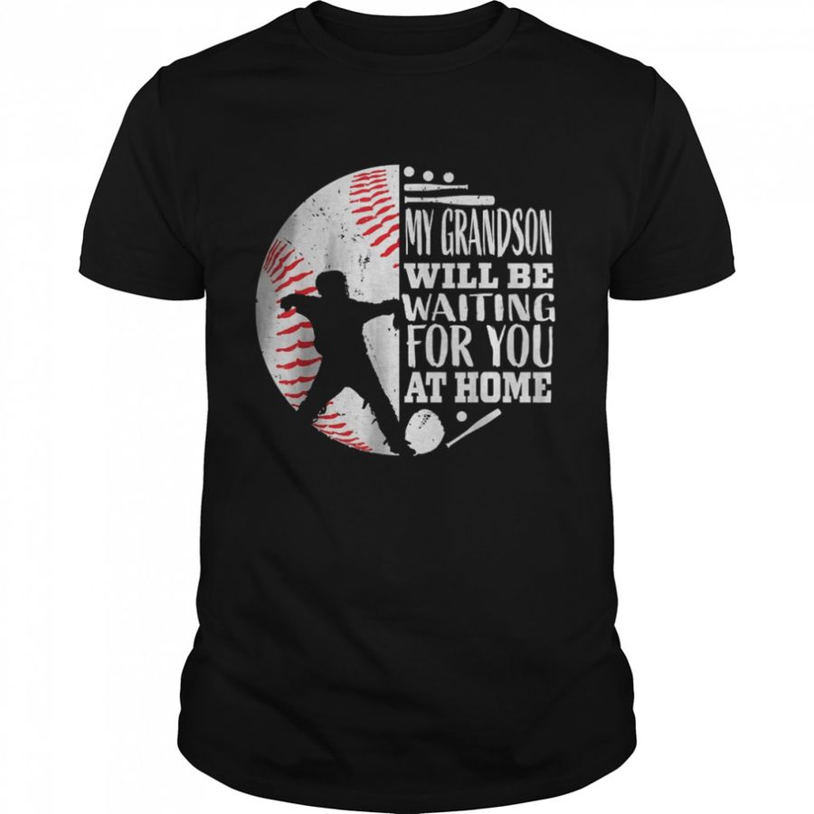 Baseball Catcher Grandma Grandpa Grandson Quote Graphic T-Shirt, Tshirt, Hoodie, Sweatshirt, Long Sleeve, Youth, Personalized shirt, funny shirts