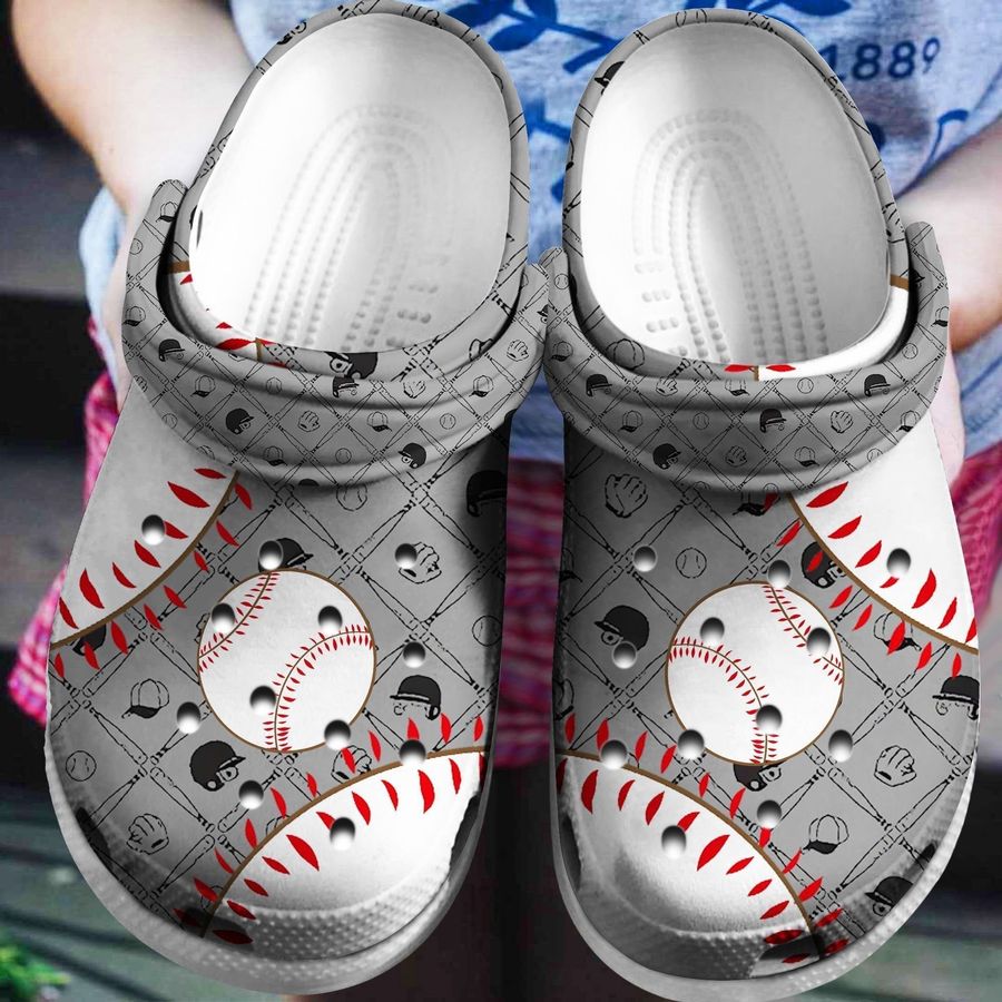 Baseball Crocs Clog Shoes