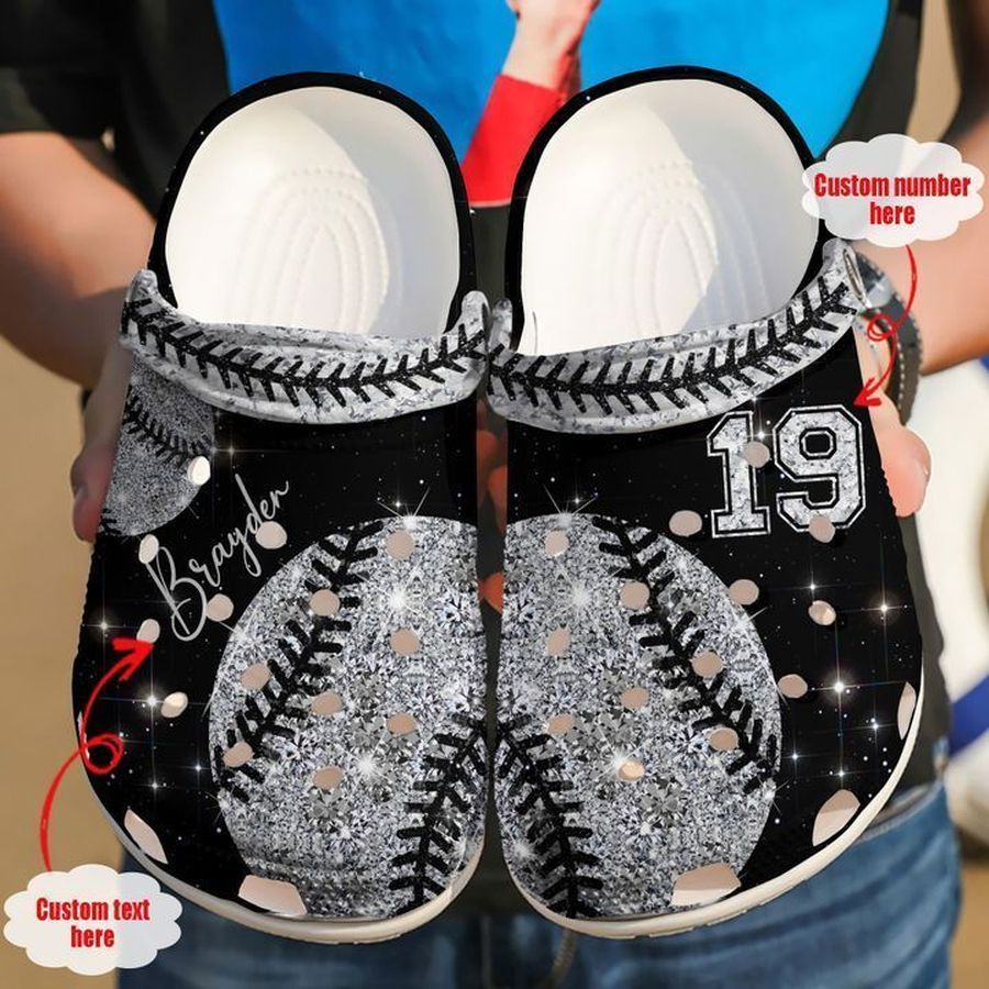 Baseball Personalized Diamond Sku 133 Crocs Clog Shoes