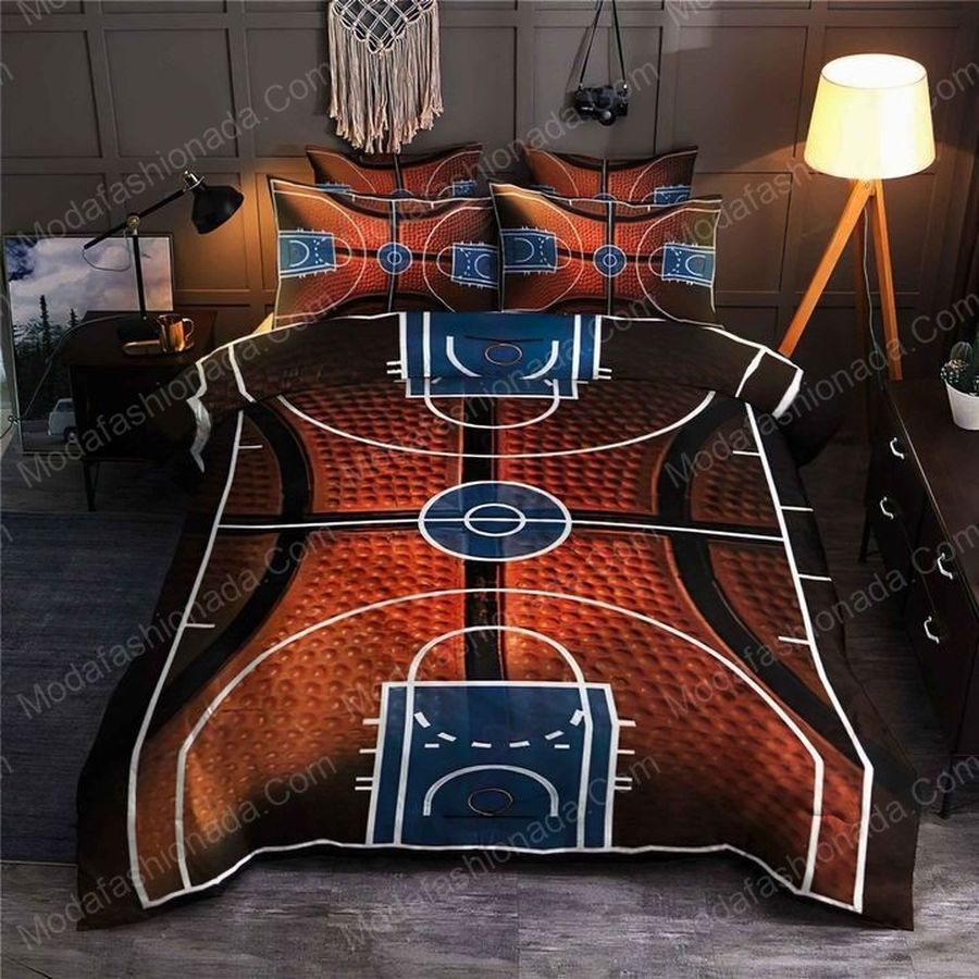 Basketball Court Sport 26 Bedding Set – Duvet Cover – 3D New Luxury – Twin Full Queen King Size Comforter Cover