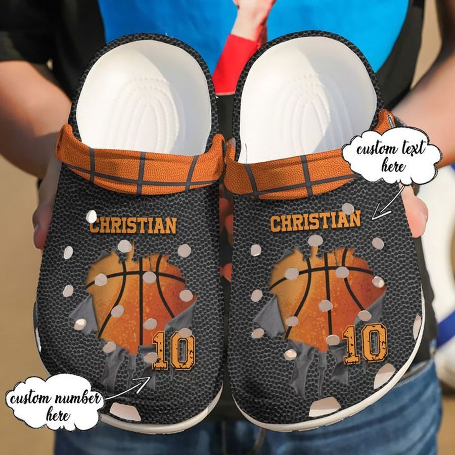 Basketball Crocs - Basketball Personalized Soul Clog Shoes