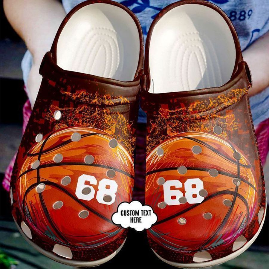 Basketball Personalized Season Sku 226 Crocs Clog Shoes