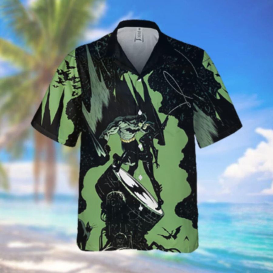 Batman An Catwoman Battle Hawaiian Hawaiian Shirt