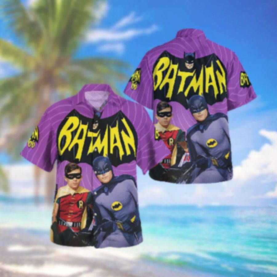 Batman And Robin 66 Hawaiian Hawaiian Shirt
