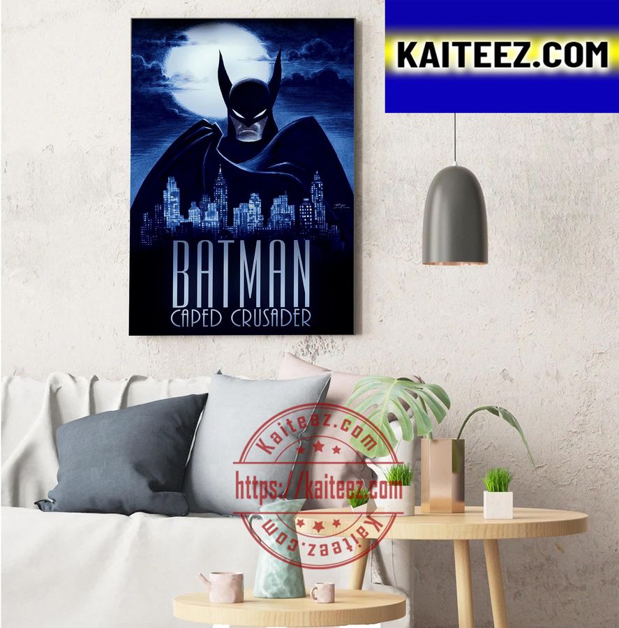 Batman Caped Crusader ArtDecor Poster Canvas