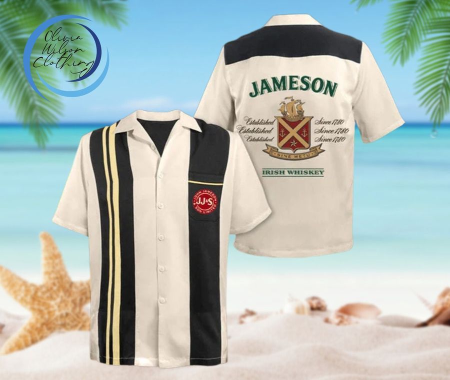 Beige Jameson For Beer Hawaii Shirt
