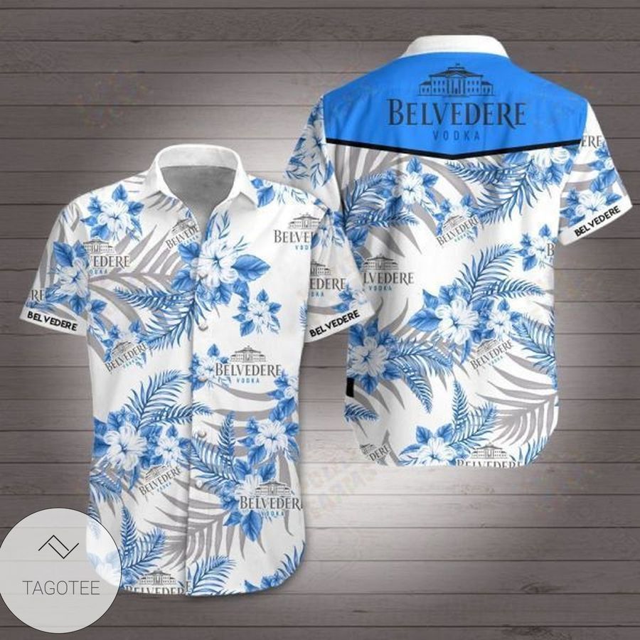 Belvedere Vodka Hawaiian Shirt