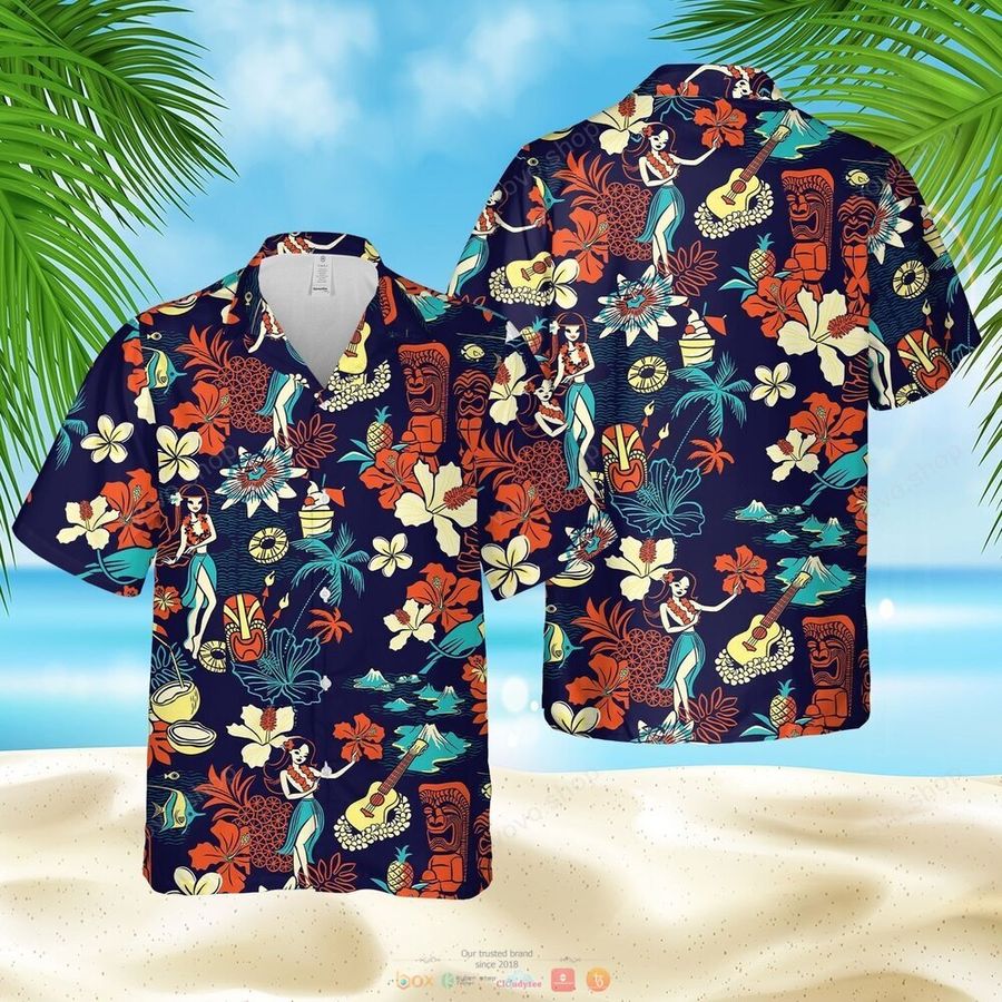 Best Aloha Hawaii Pattern Hawaiian Shirt