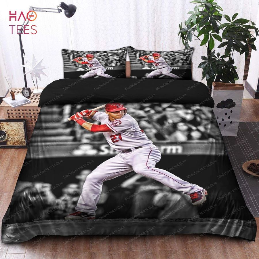 BEST Mike Trout Los Angeles Angels MLB Bedding Sets Limited Edition