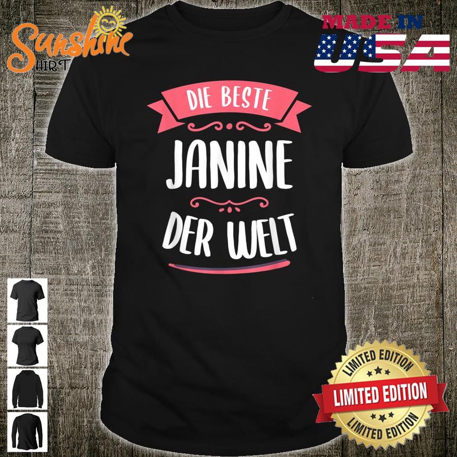 Beste Janine der Welt Shirt