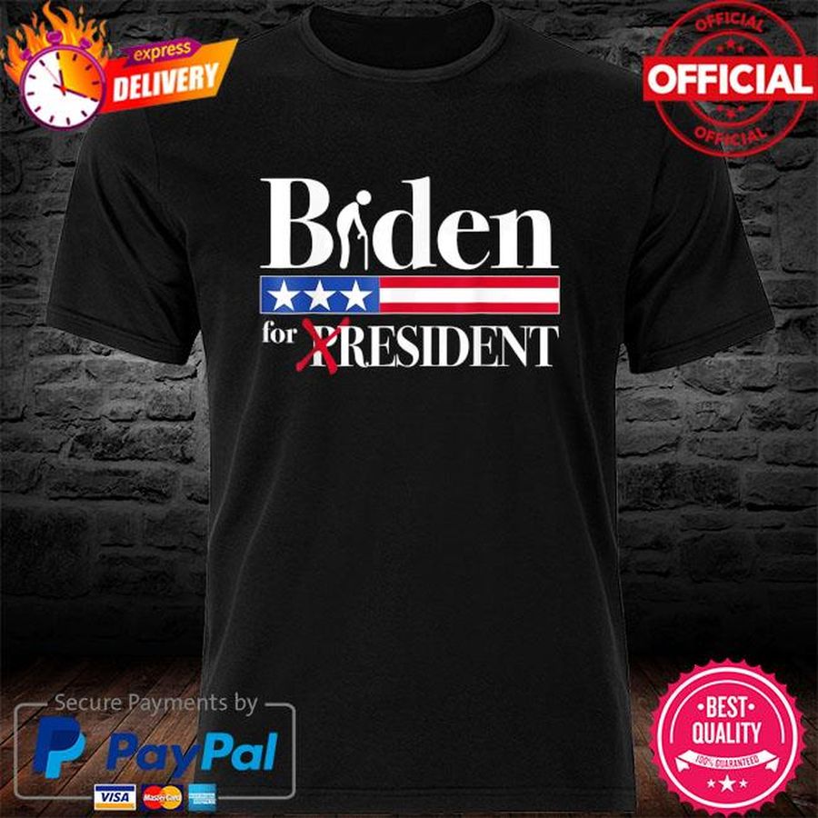 Biden for Resident Political Tee Shirt