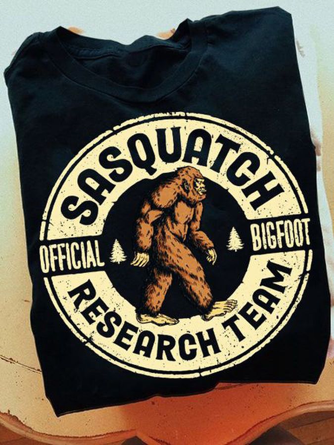 Bigfoot Sasquatch Official Bigfoot Reseatch Team, Bigfoot Shirt
