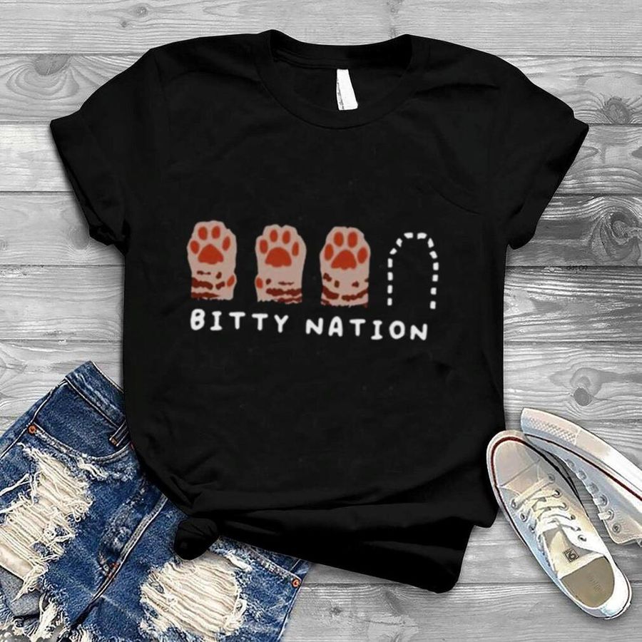 Bitty Nation paw shirt
