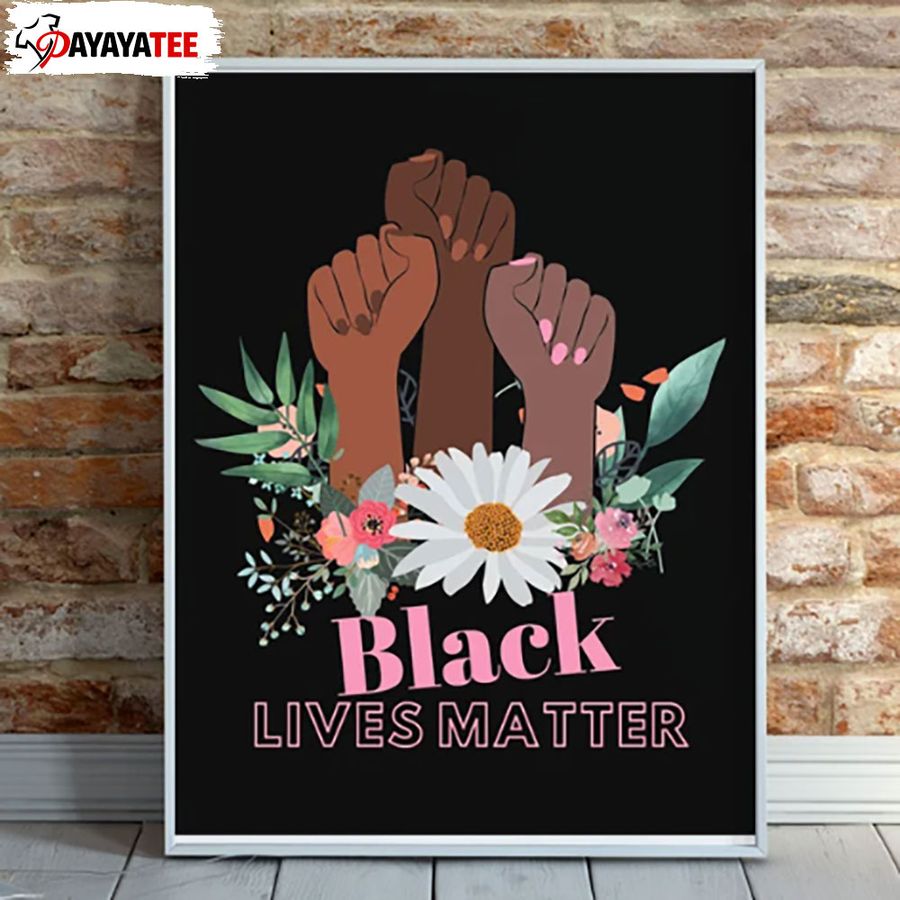 Black Lives Matter Poster Black Power