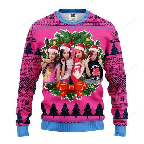 Blackpink Ugly Christmas Sweater All Over Print Sweatshirt Ugly Sweater