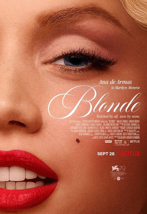 Blonde (2022) Poster, Canvas, Home Decor