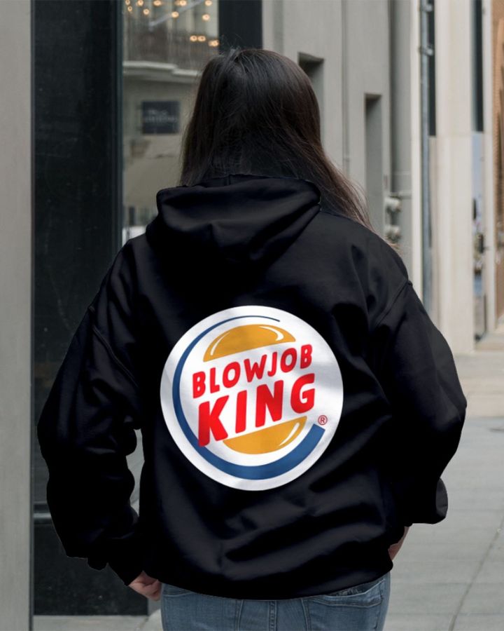 Blowjob King Funny Trending Joke New Art T-Shirt