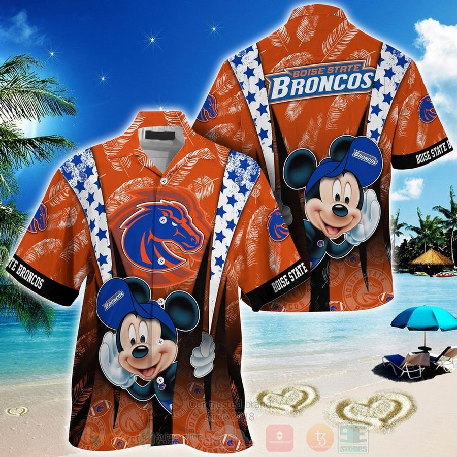 Boise State Broncos Mickey Mouse Hawaiian Shirt – LIMITED EDITION