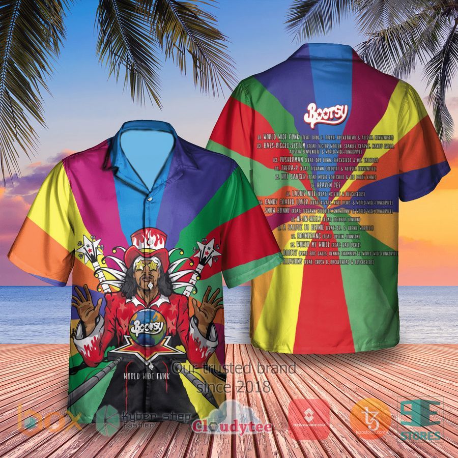 Bootsy Collins World Wide Funk Album Hawaiian Shirt – LIMITED EDITION