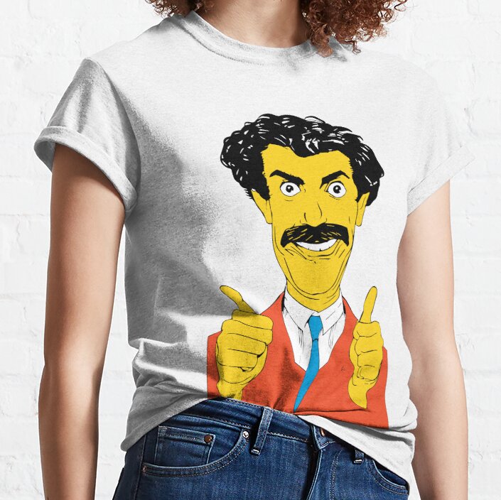 Borat Great Success - Sacha Baron Cohen Classic T-Shirt