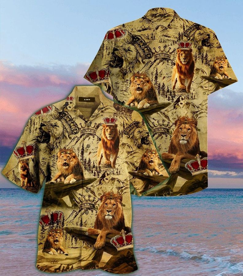Born To Be A King Hawaiian Shirt Pre13540, Hawaiian shirt, beach shorts, One-Piece Swimsuit, Polo shirt, funny shirts, gift shirts, Graphic Tee